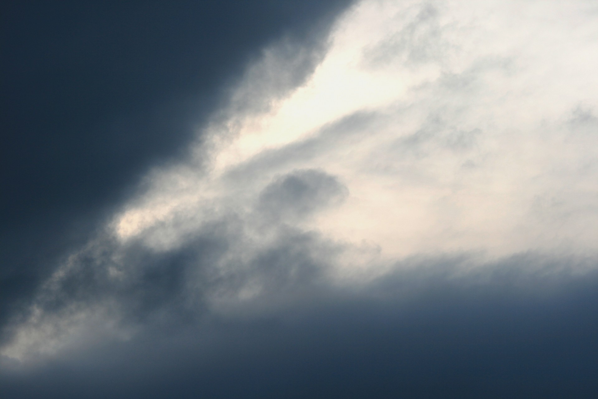 sky clouds stormy free photo