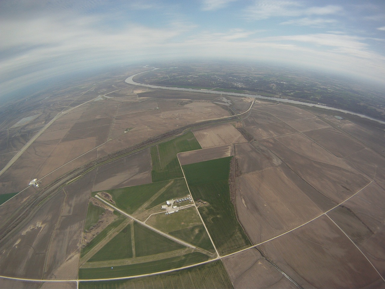 skydiving sky parachuting free photo