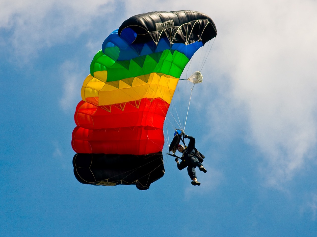 skydiving sport extreme sports free photo