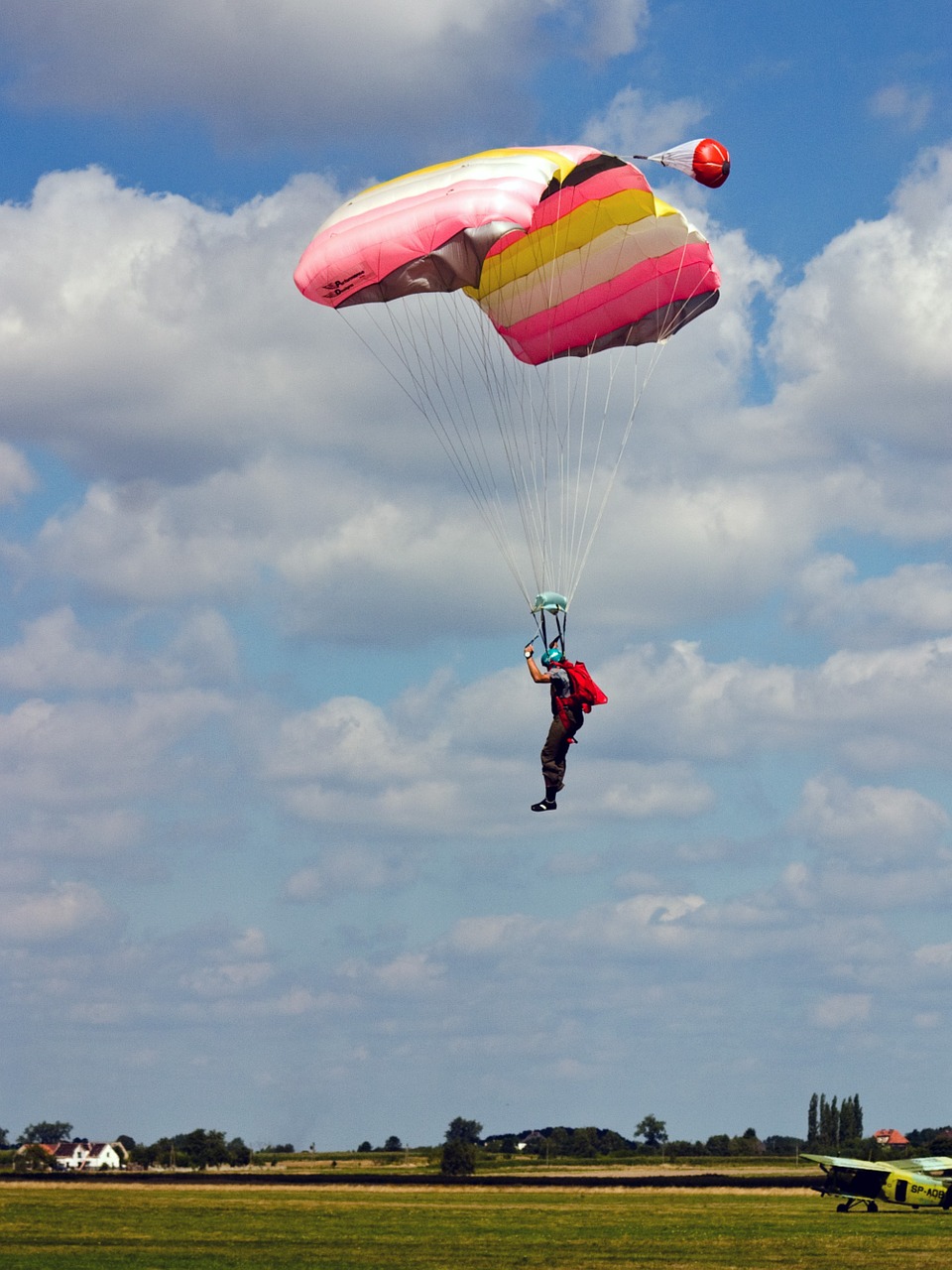 skydiving sport extreme sports free photo