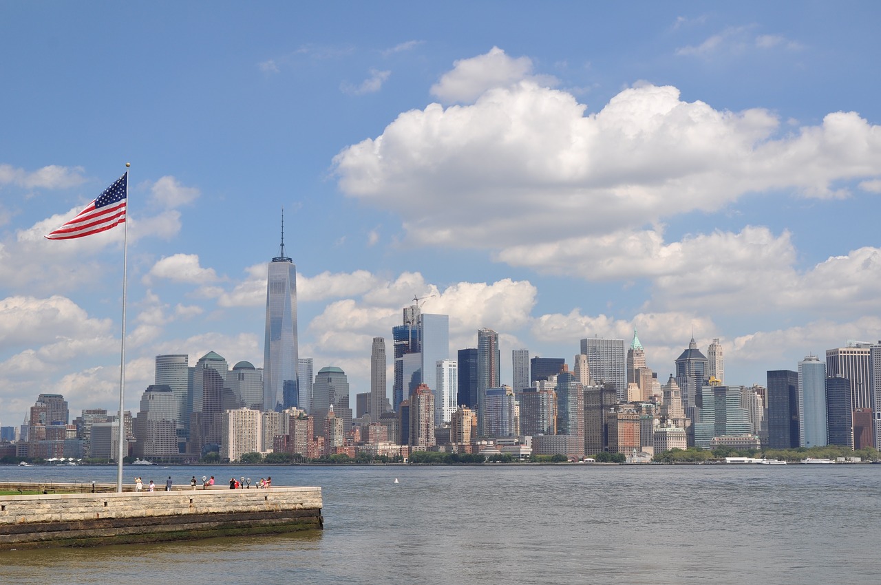 skyline newyork usa free photo