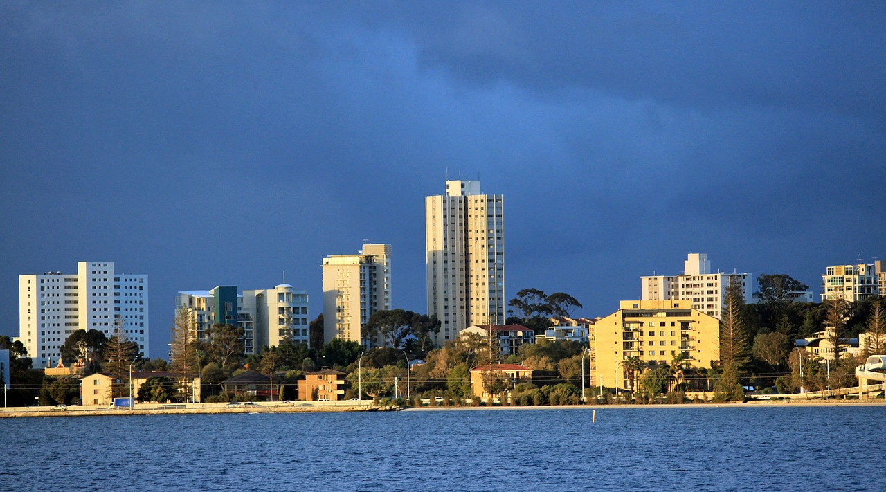 skyline fremantle australia free photo