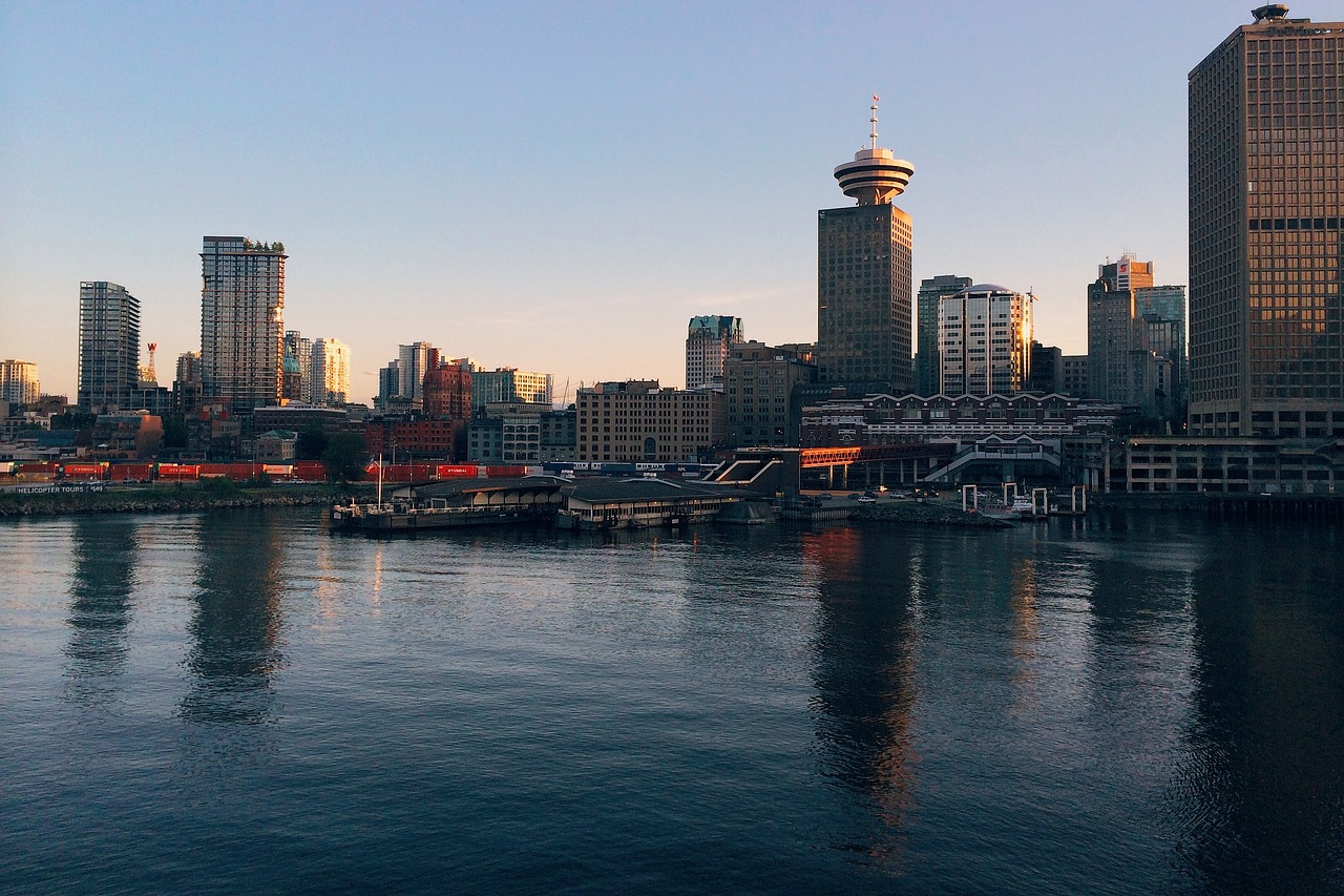 skyline buildings towers free photo