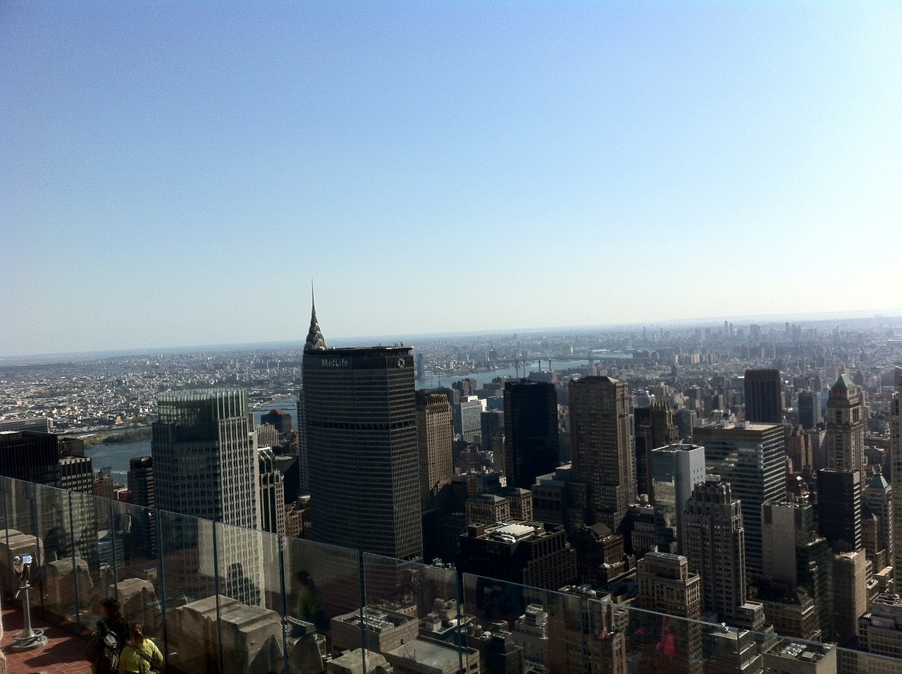 skyline america new york free photo
