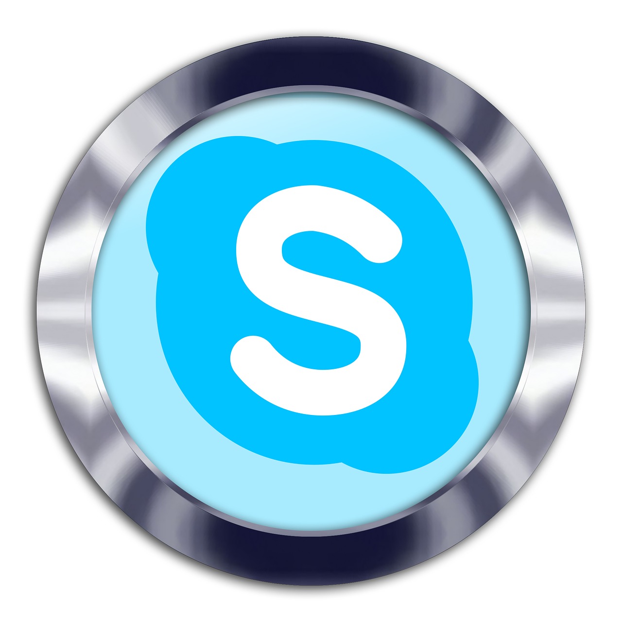 skype social media communication free photo