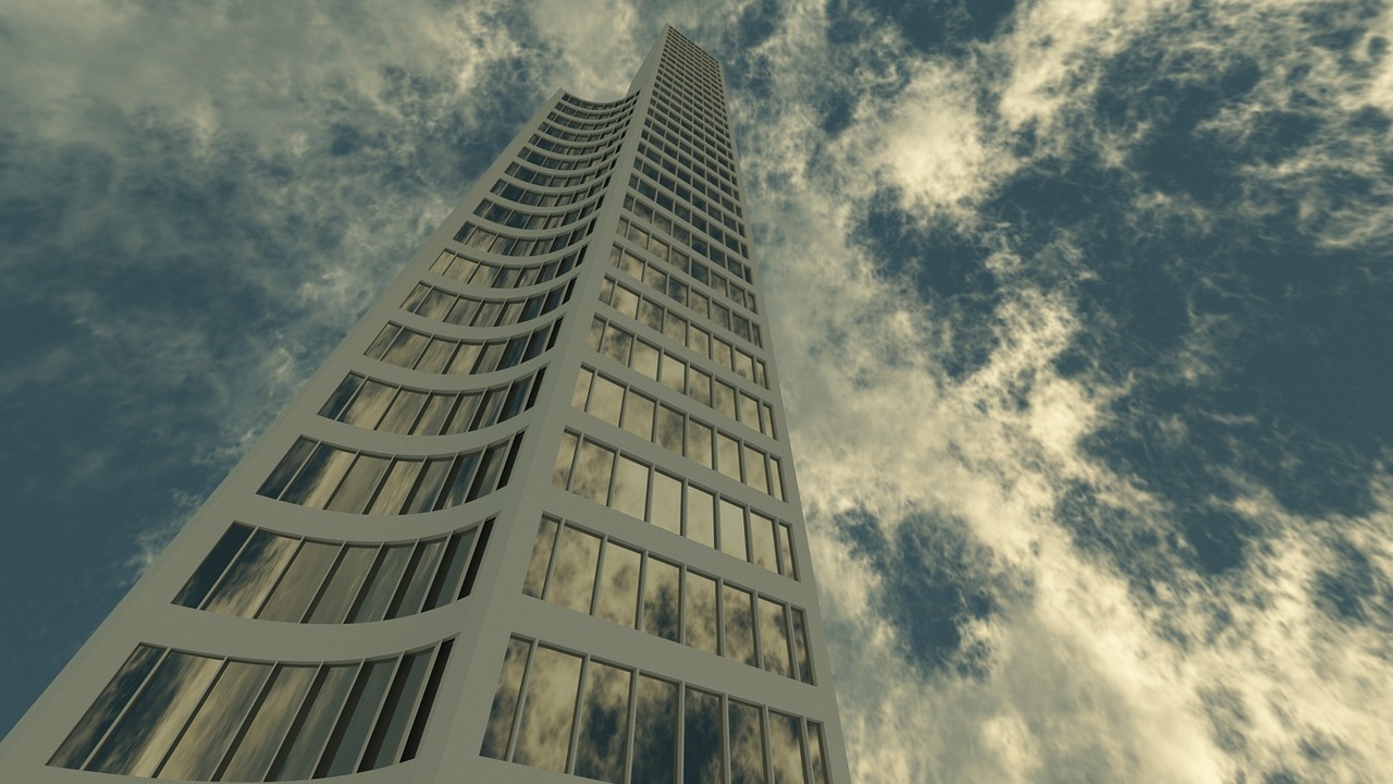 skyscraper sky blender free photo