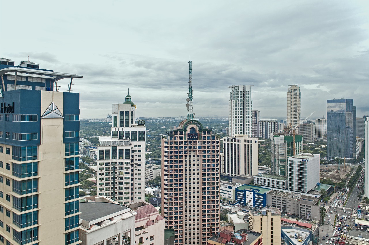 skyscraper city skyline free photo