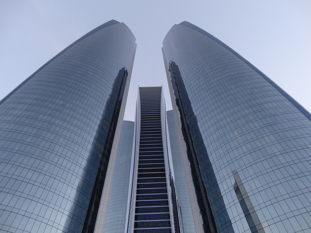 skyscraper  abu dhabi  architecture free photo