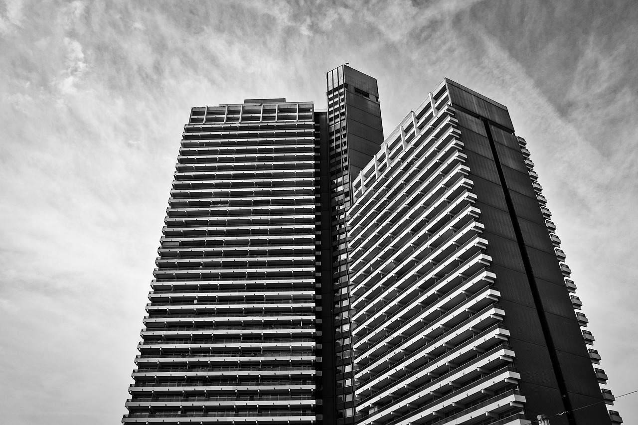 skyscraper  apartment  architecture free photo