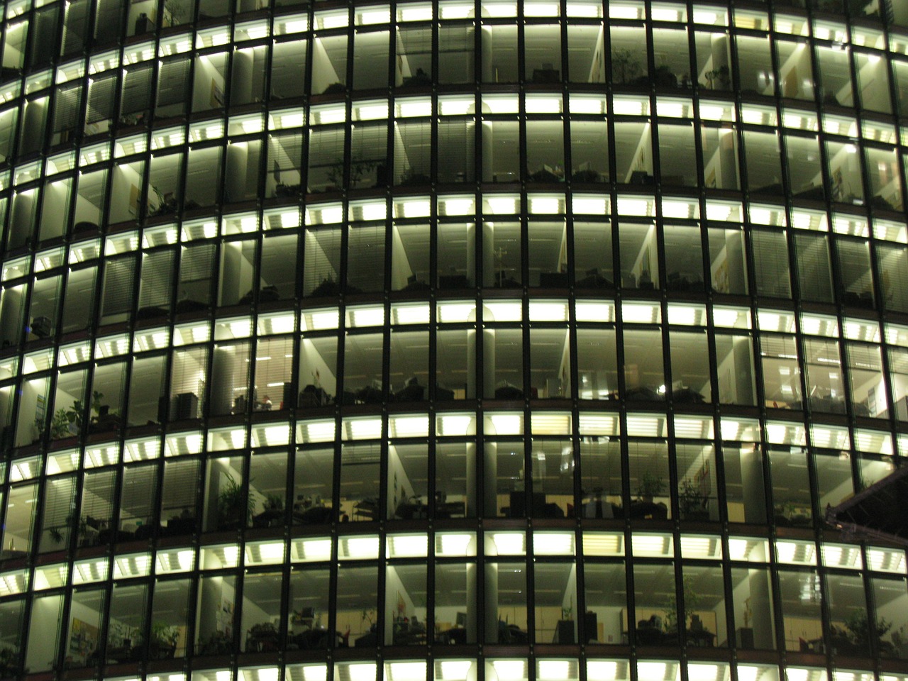skyscraper berlin at night home front free photo