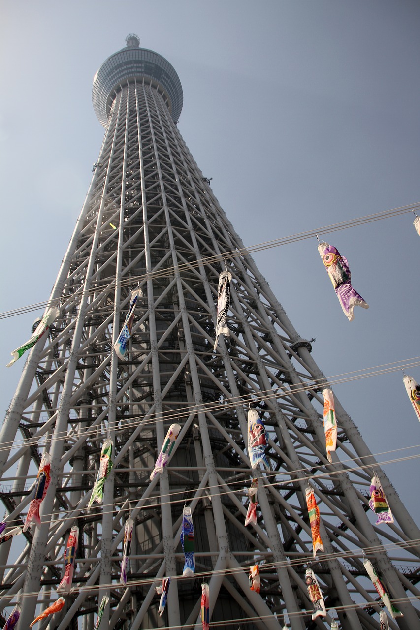skytree  tower  tokyo free photo