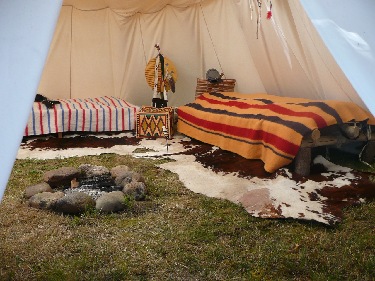 sleeping place festival mescalero apachen free photo
