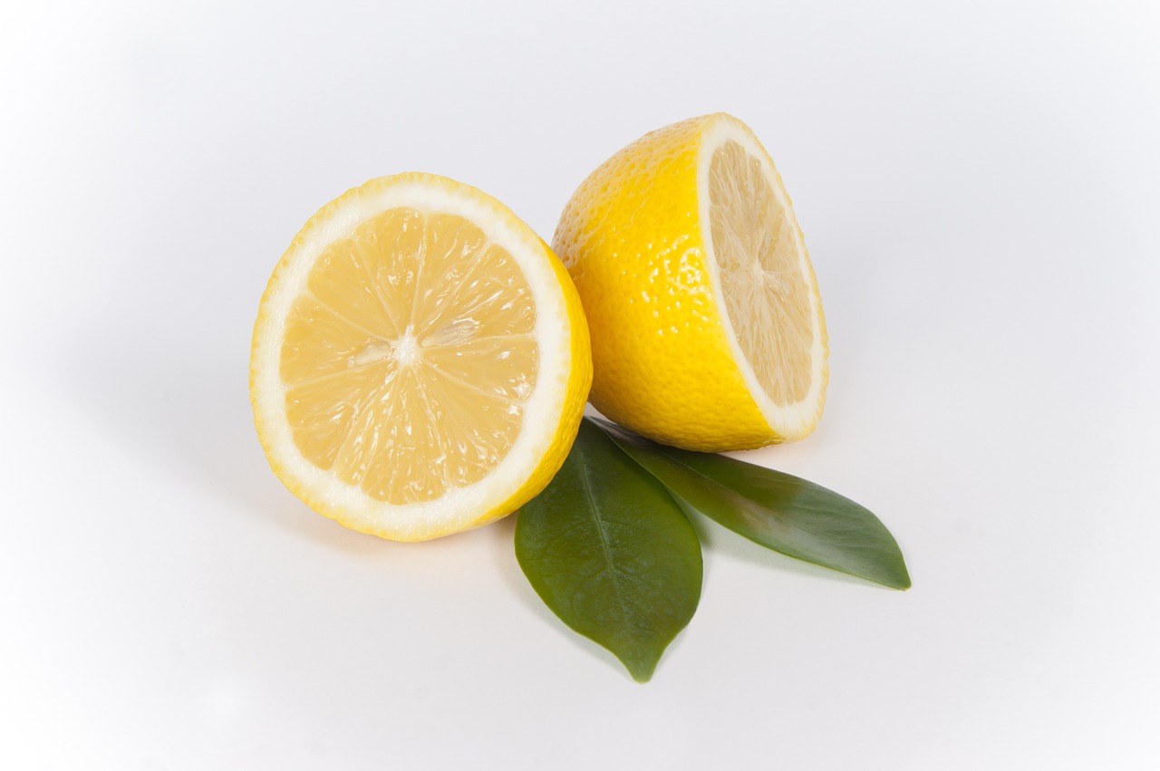 sliced lemon lemon slice free photo