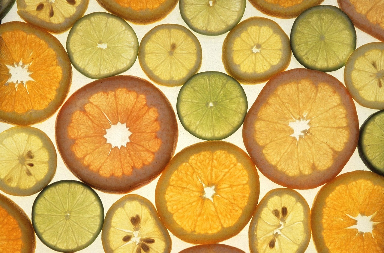 slices citrus fruits free photo