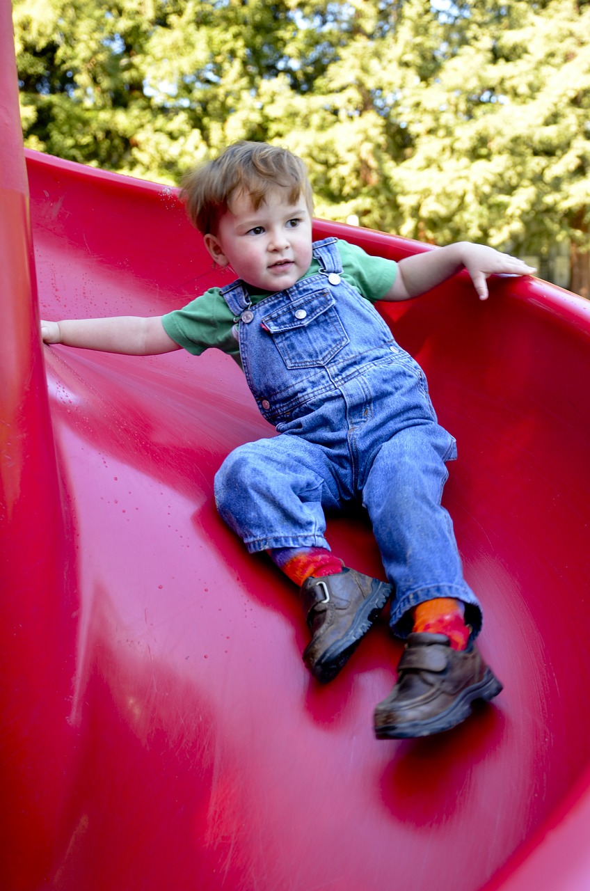 slide park play free photo