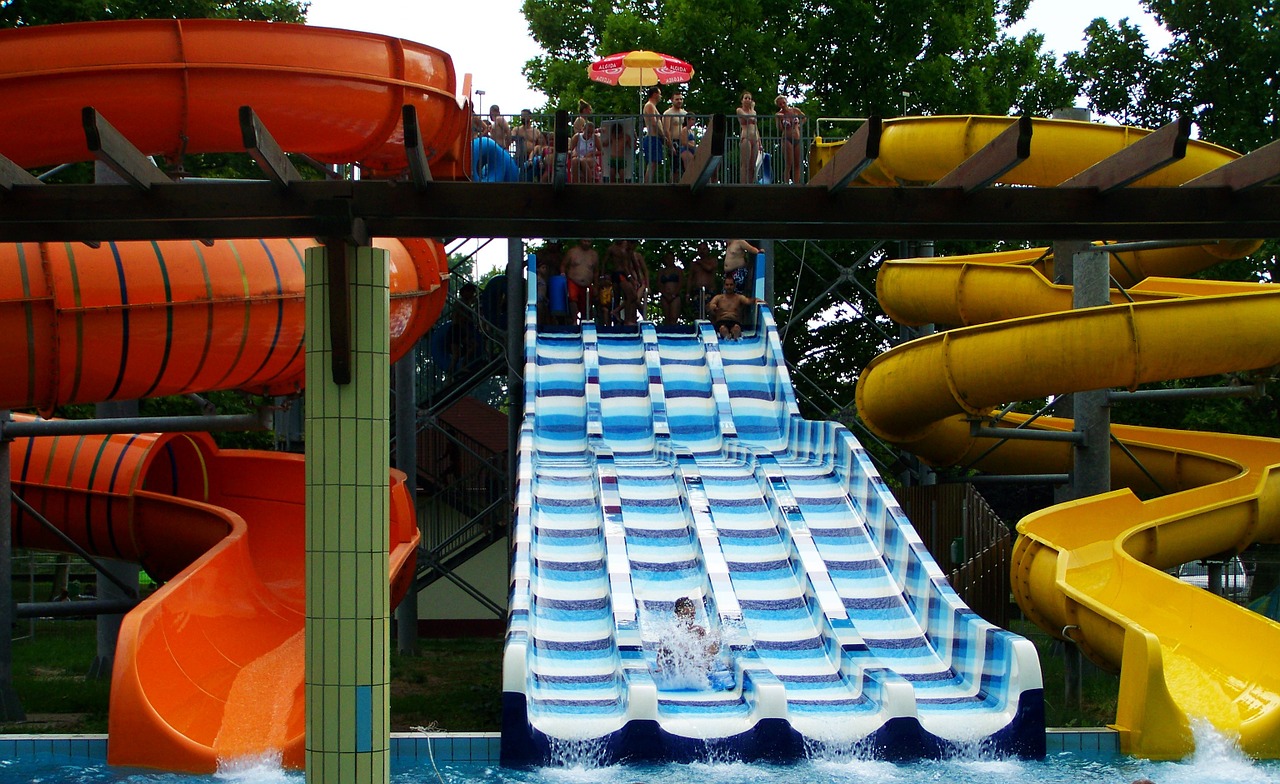 slide bathe summer free photo