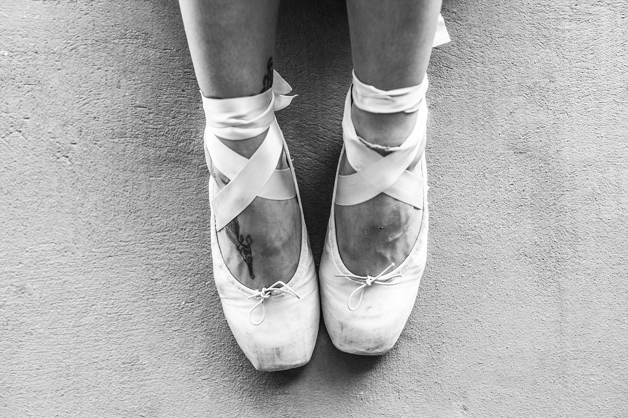 Pictures of ballet slippers