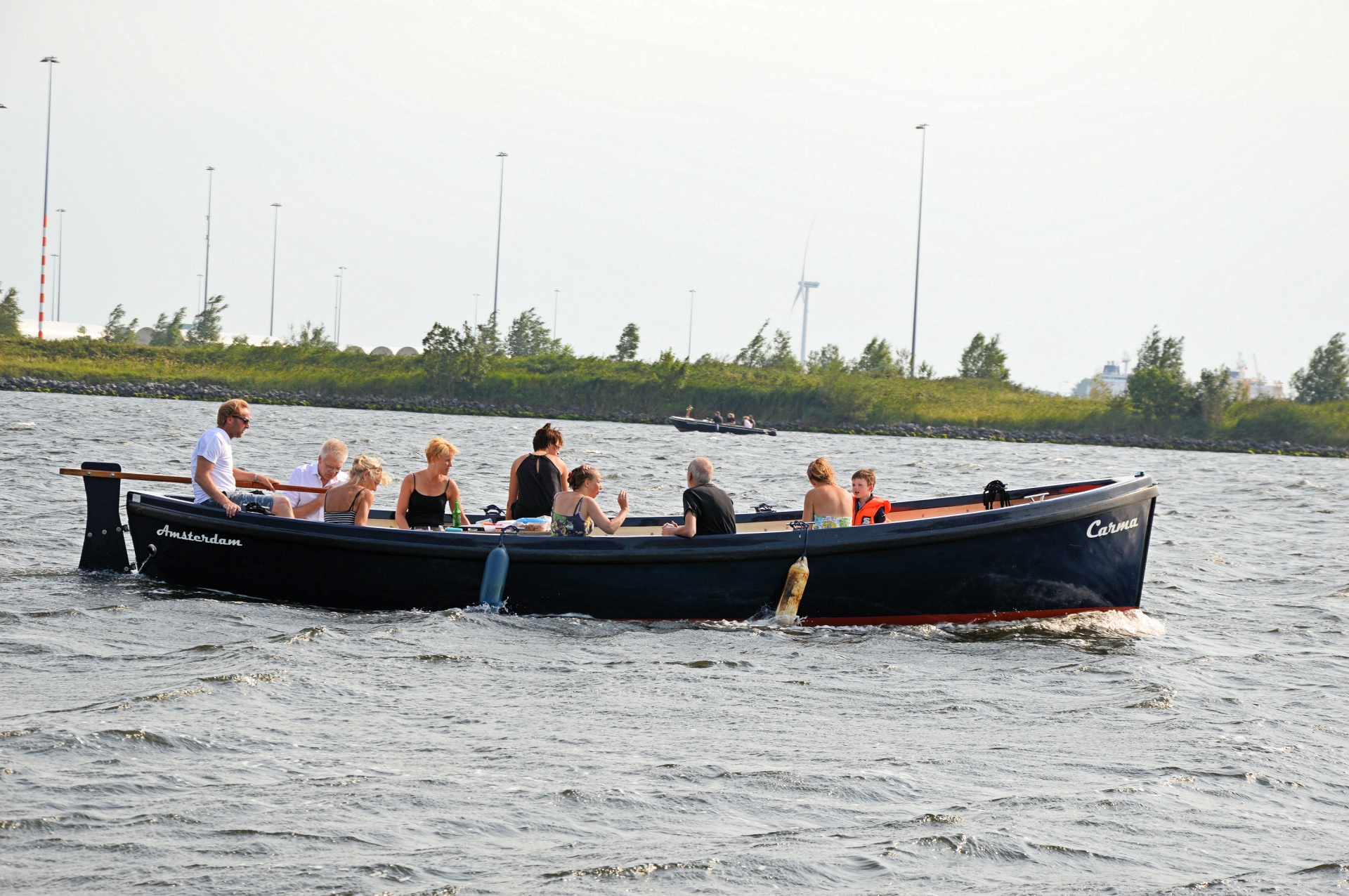 sloop boat speedboat free photo