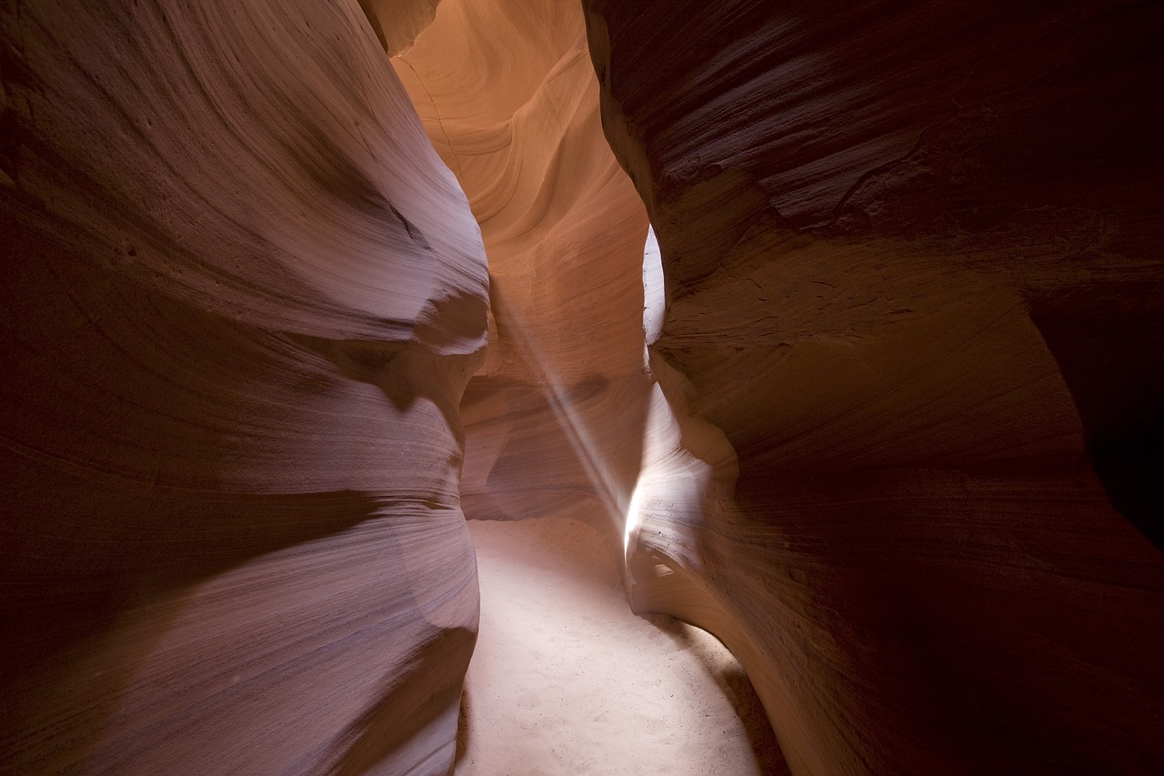 slot canyon arizona sandstone free photo
