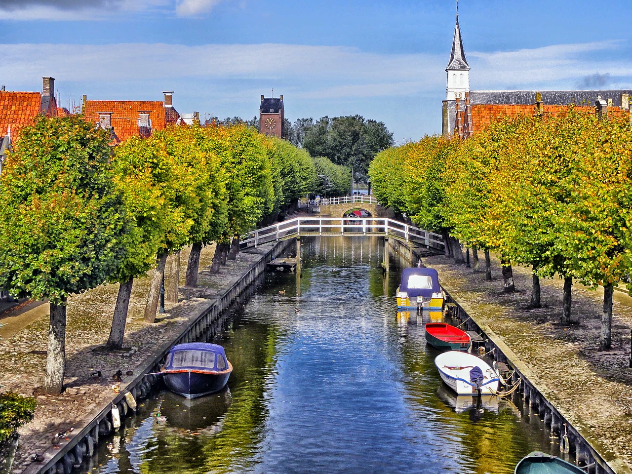 sloten netherlands canal free photo