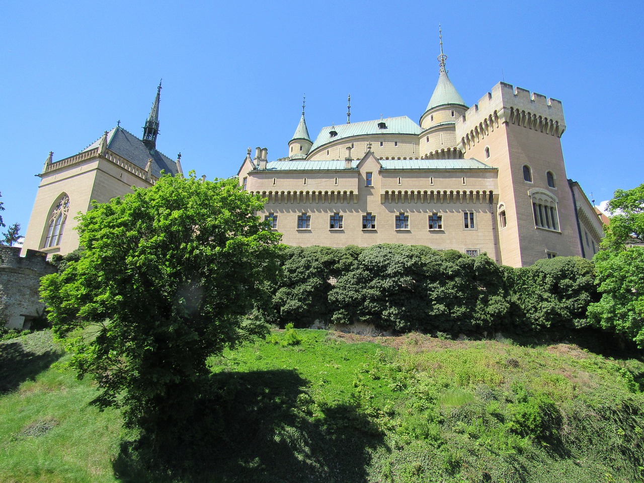 slovakia castle bojnice free photo