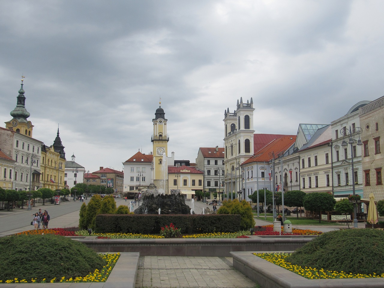 slovakia center buildings free photo