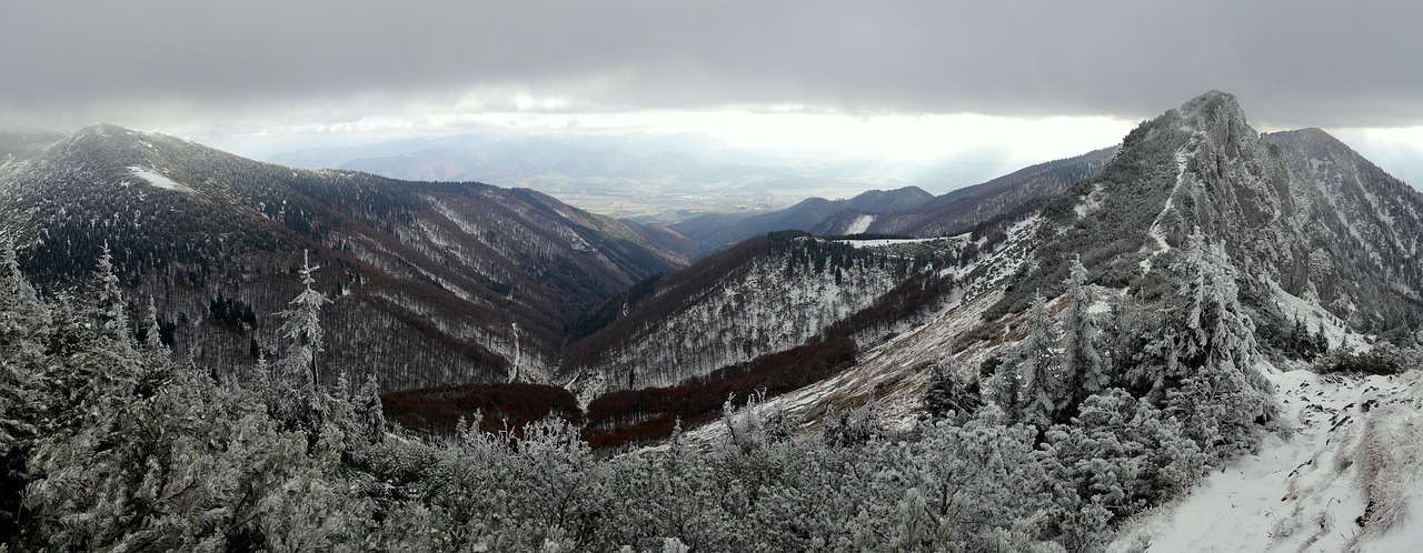 slovakia mountains snow free photo