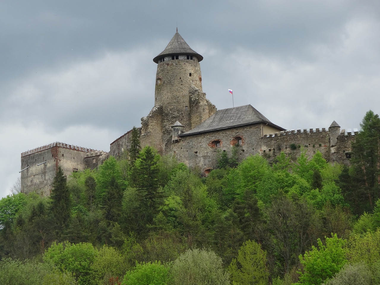 slovakia castle monument free photo