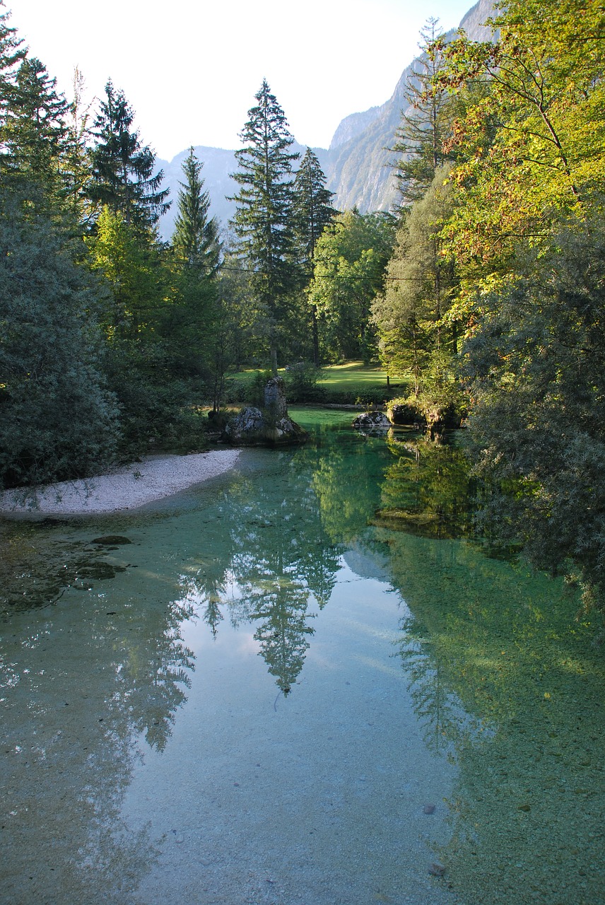 slovenia bohinj lake free photo