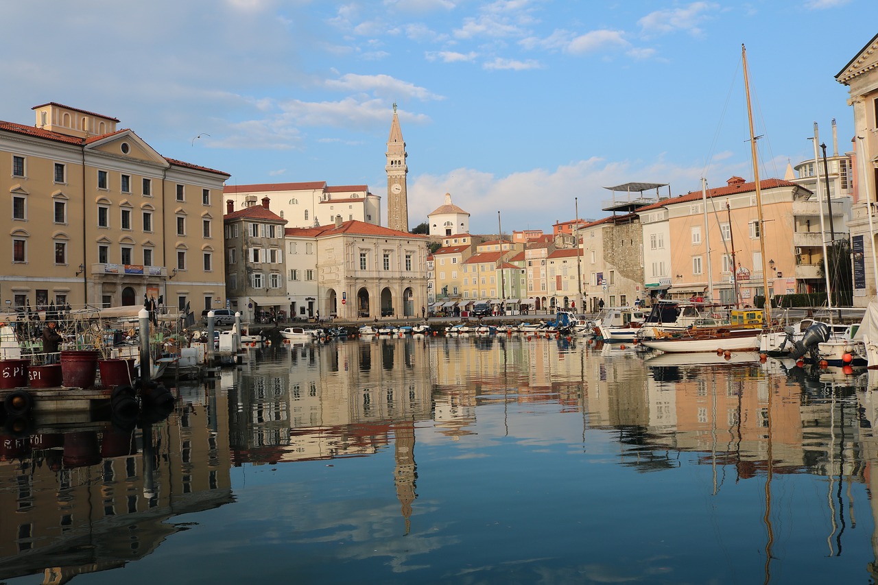 slovenia  piran  architecture free photo