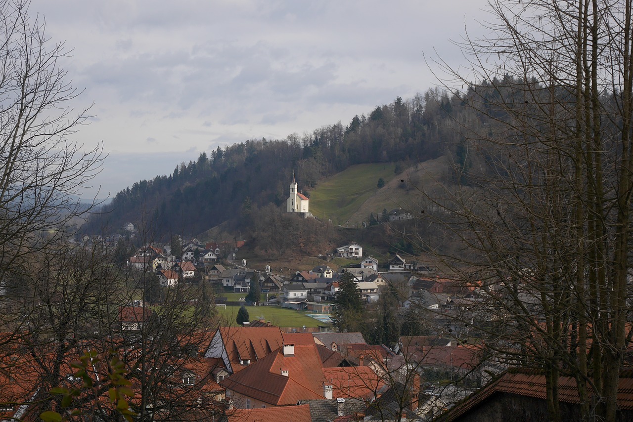 slovenia  škofja loka  church free photo