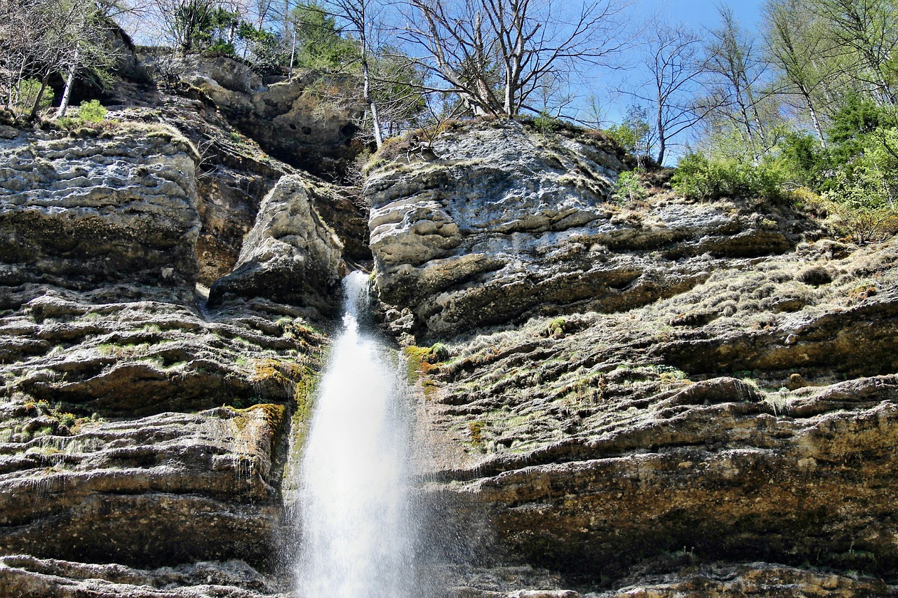 slovenia nature waterfalls free photo