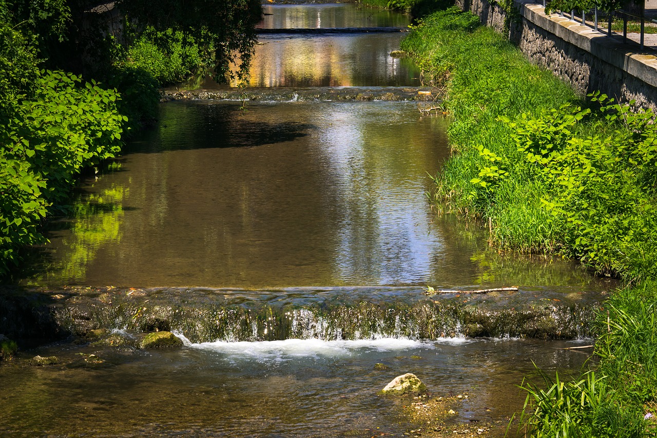 small  silent  river free photo