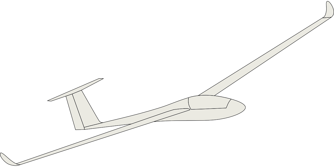 small plane glider free photo