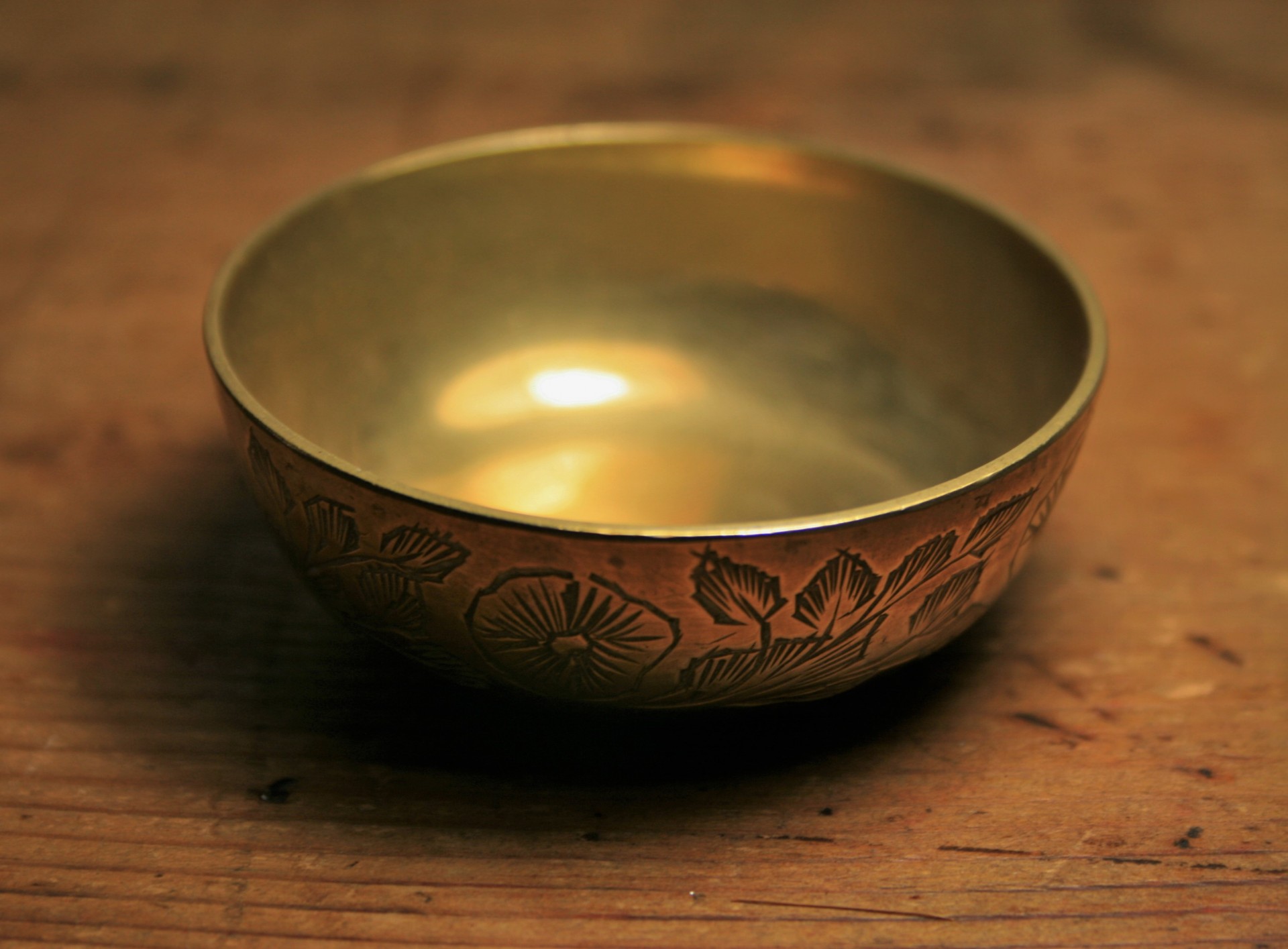 bowl small brass free photo