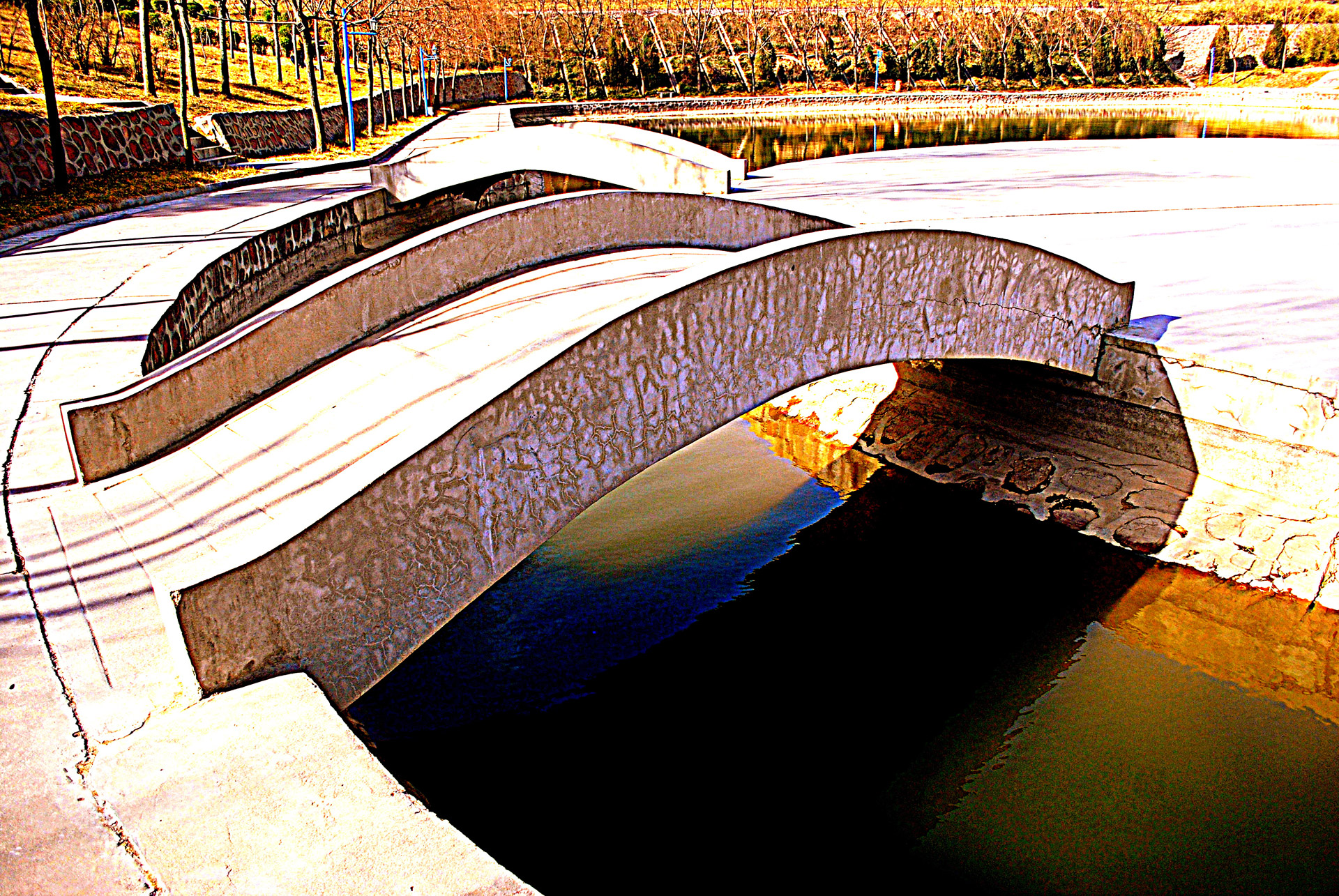 bridge architecture arch free photo