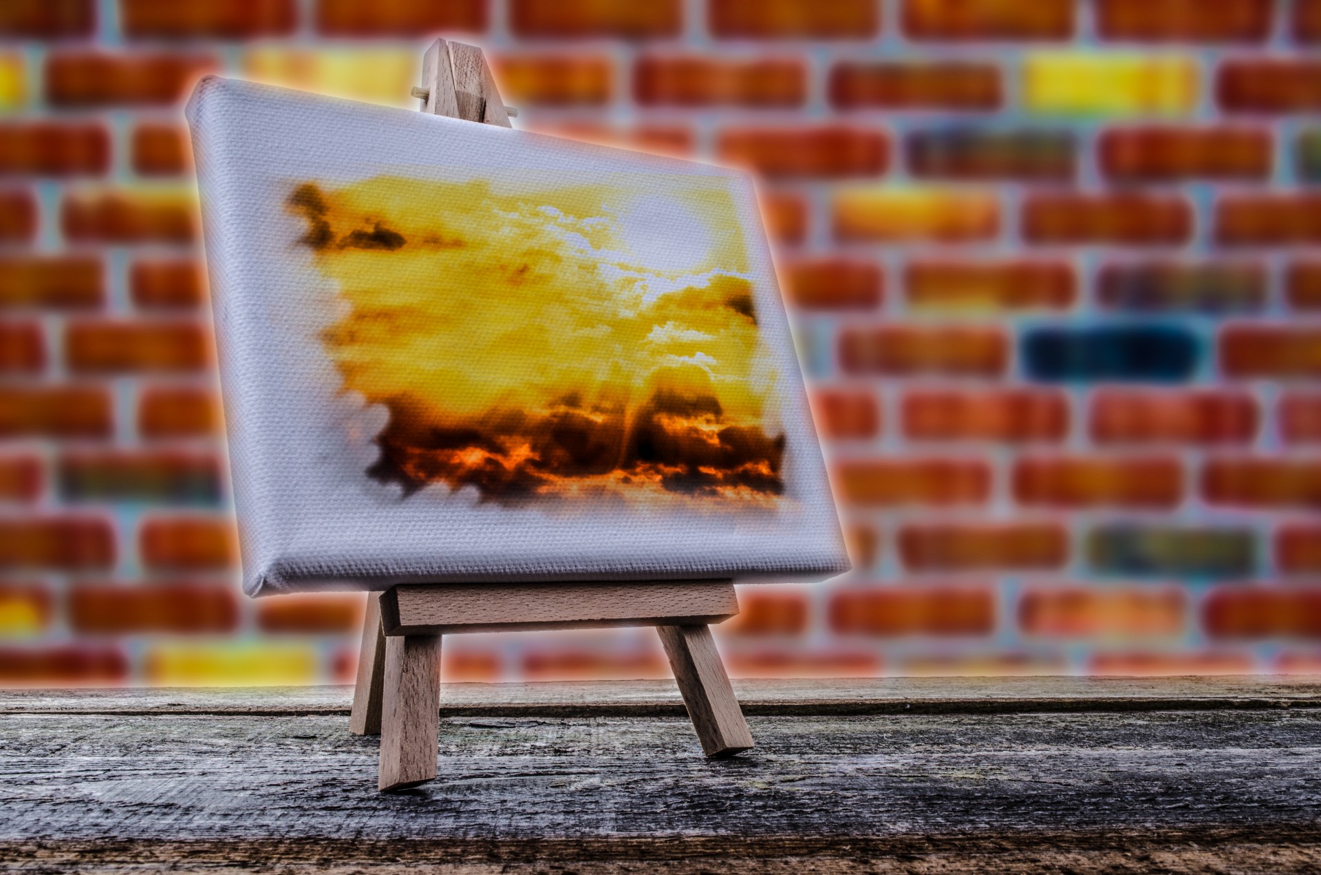 paintings stand artist free photo