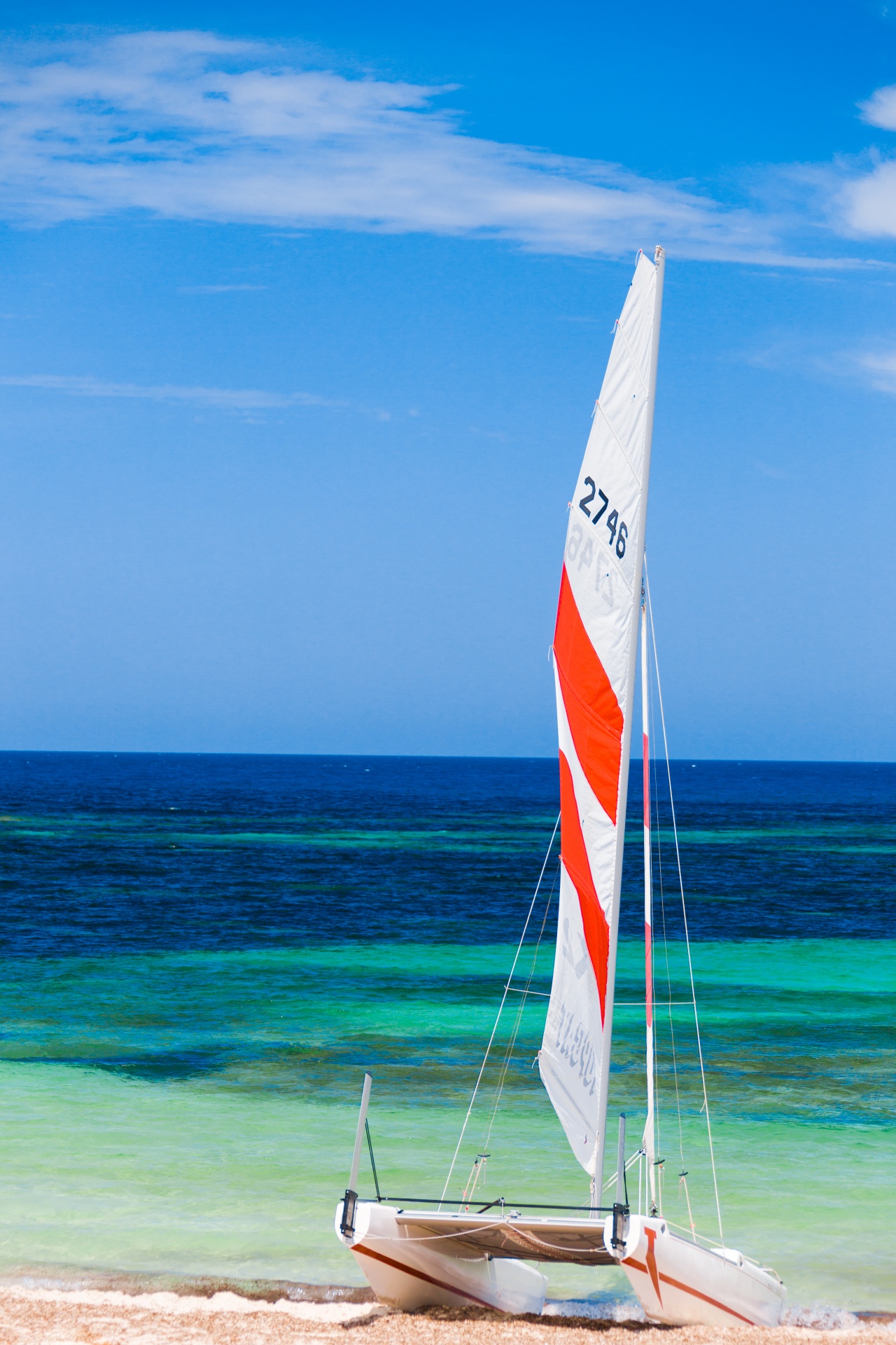 beach blue boat free photo