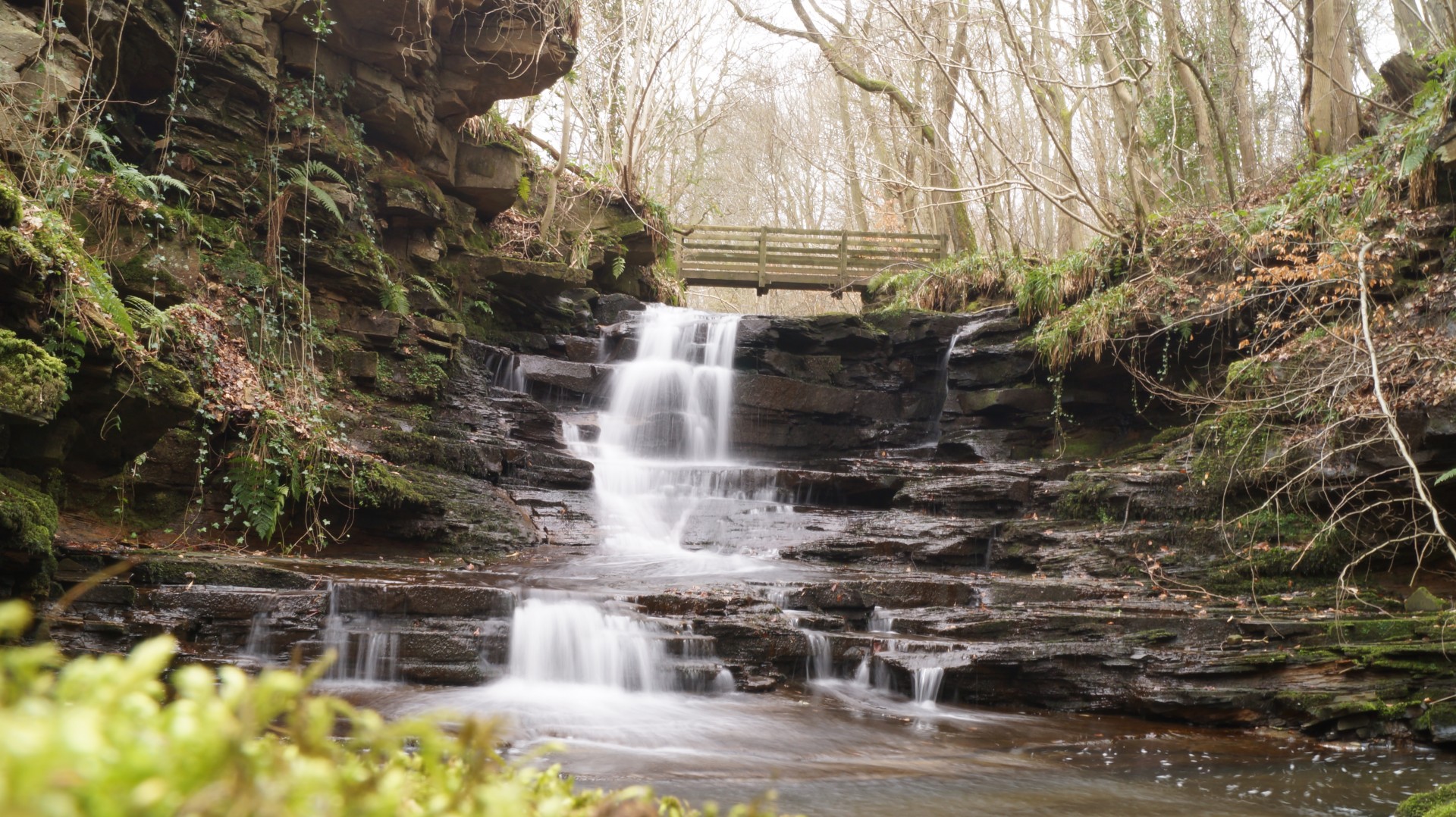 small waterfall small waterfall free photo