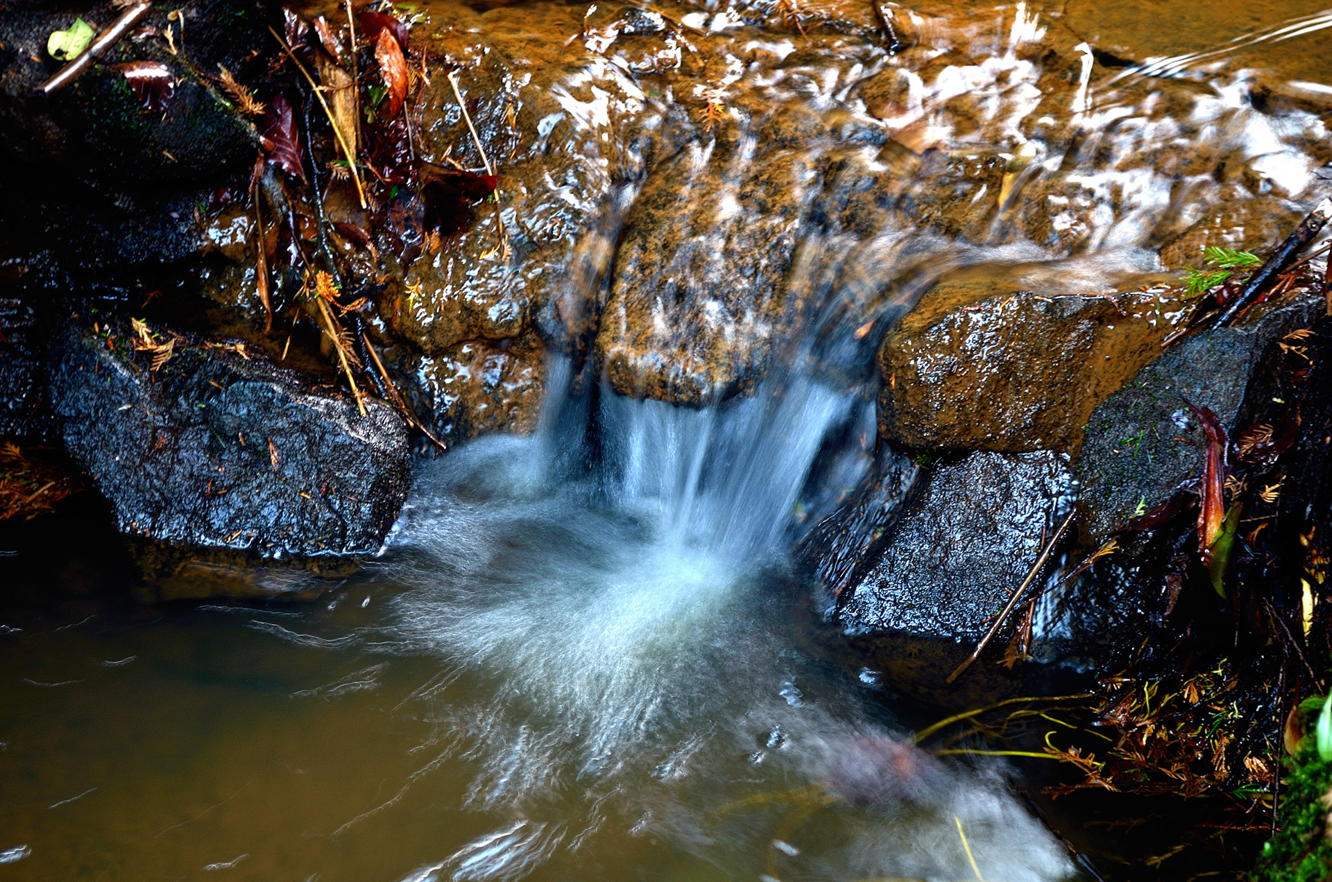 water waterfall background free photo