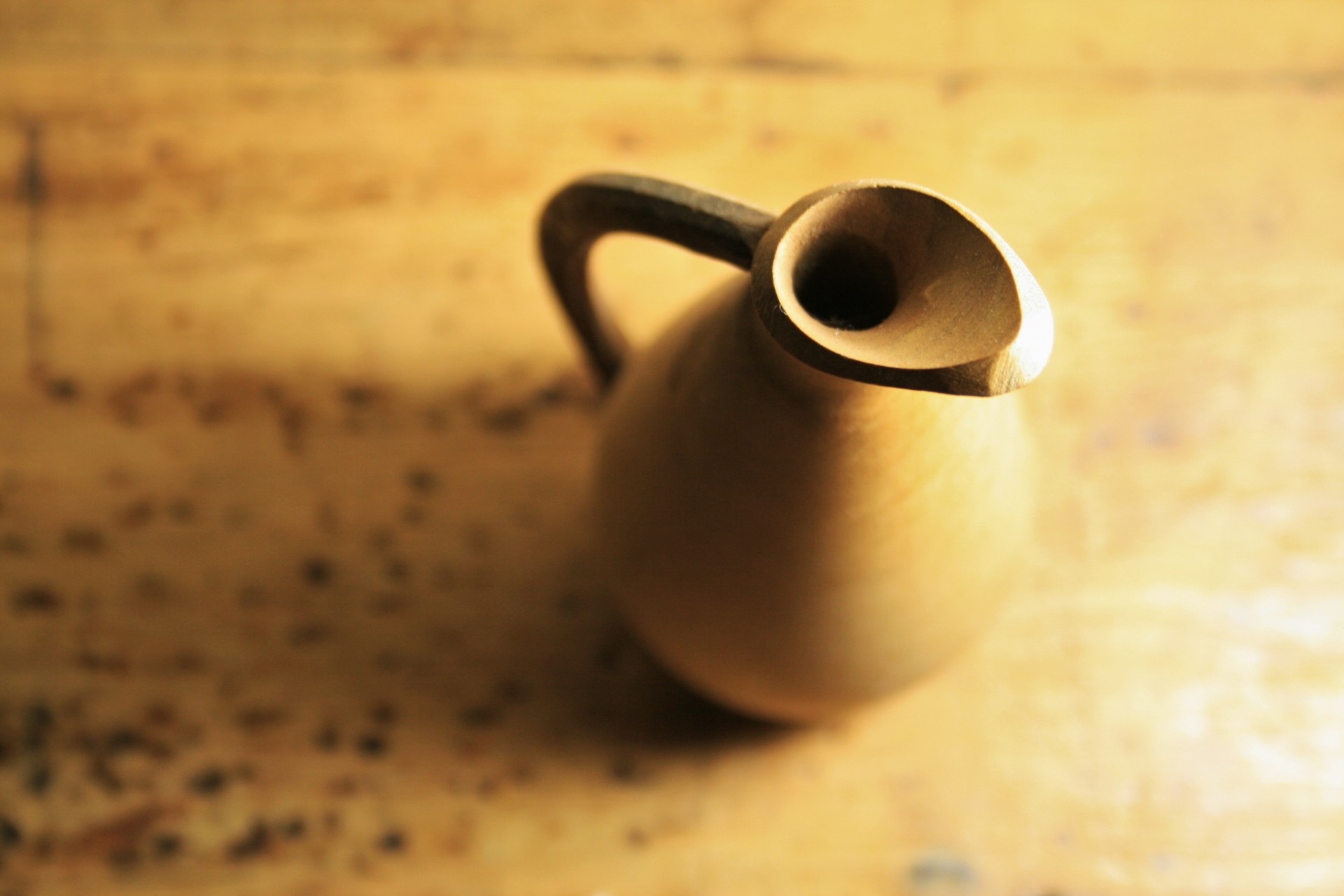 jug wooden small free photo