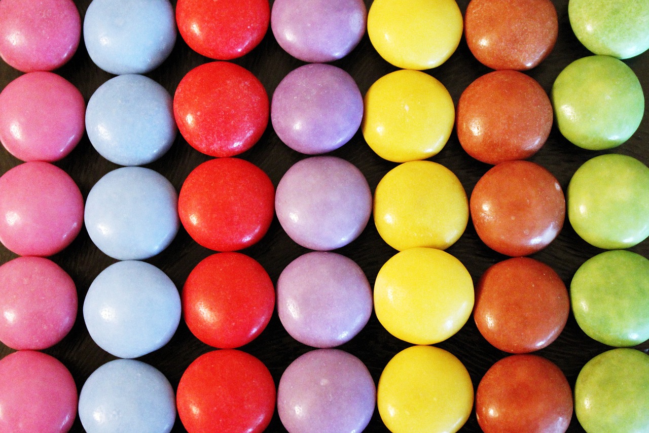 smarties colorful color free photo