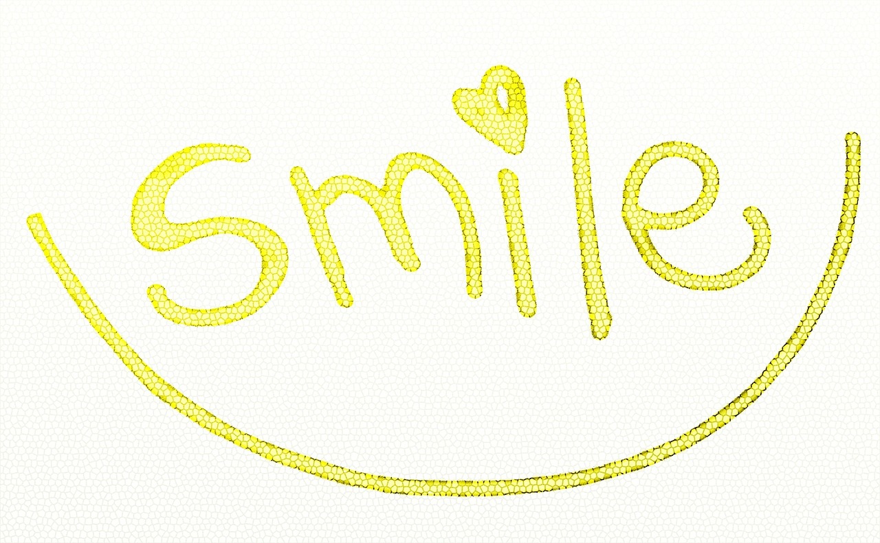smile text yellow free photo
