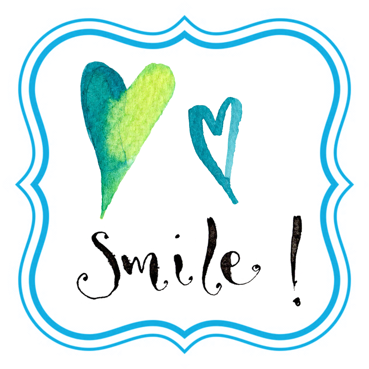 smile hearts positive free photo