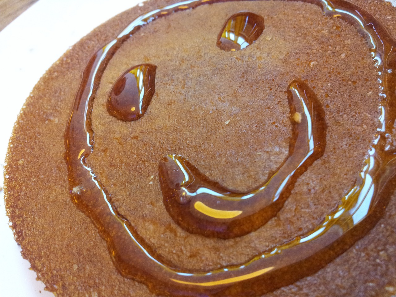 smile face pancake free photo
