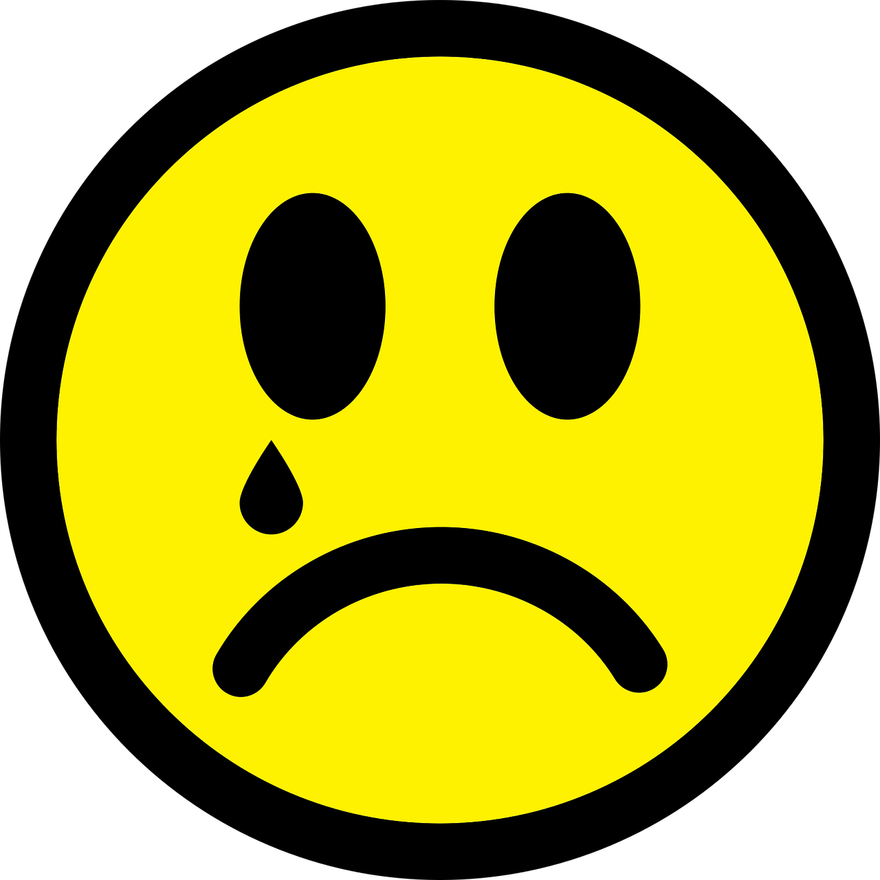 Smileyemoticonsadfaceicon Free Image From
