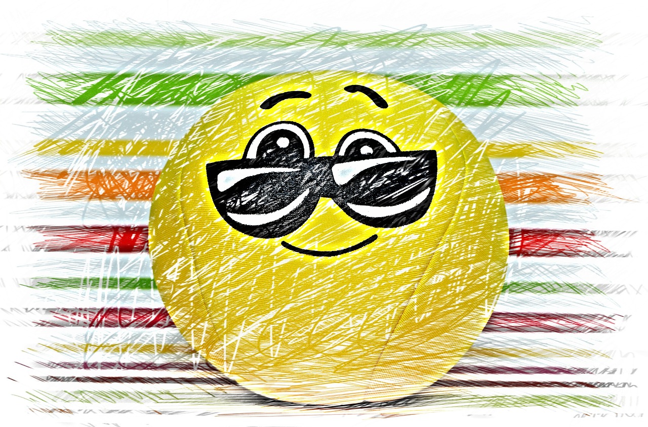 smiley drawing colorful free photo