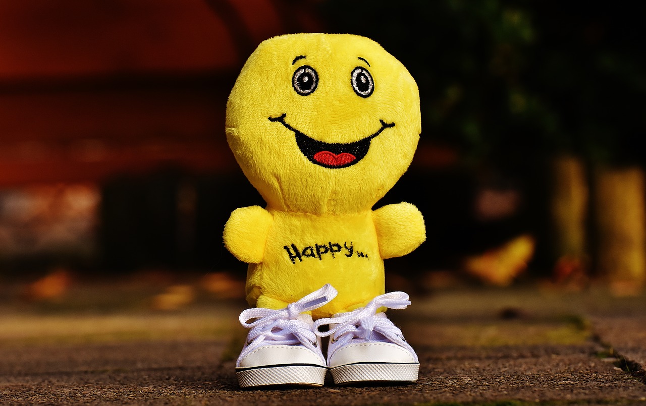 smiley laugh sneakers free photo
