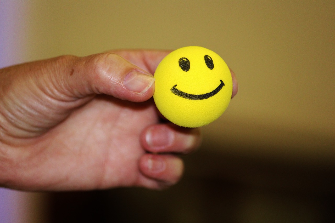 smiley ball laughing face free photo
