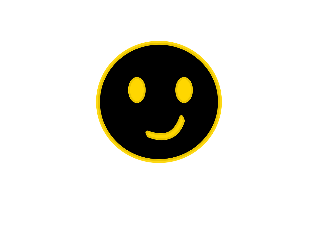 smiley face crooked inverted smiley face free photo